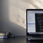 Software - MacBook Pro showing programming language